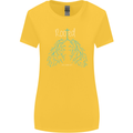 Rooted Christ Christian Catholic Religion Womens Wider Cut T-Shirt Yellow