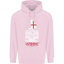 Roots In Poland Polish Polska Flag Orzel Childrens Kids Hoodie Light Pink