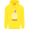 Roots In Poland Polish Polska Flag Orzel Childrens Kids Hoodie Yellow