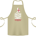 Roots In Poland Polish Polska Flag Orzel Cotton Apron 100% Organic Khaki