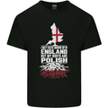 Roots In Poland Polish Polska Flag Orzel Kids T-Shirt Childrens Black