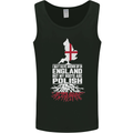 Roots In Poland Polish Polska Flag Orzel Mens Vest Tank Top Black