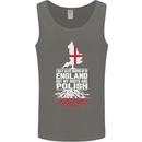 Roots In Poland Polish Polska Flag Orzel Mens Vest Tank Top Charcoal