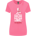 Roots In Poland Polish Polska Flag Orzel Womens Wider Cut T-Shirt Azalea