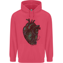 Rotten Heart Gothic Demon Satan Skull Evil Childrens Kids Hoodie Heliconia