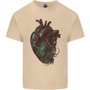 Rotten Heart Gothic Demon Satan Skull Evil Mens Cotton T-Shirt Tee Top Sand