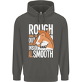 Rough Collie Inside All Smooth Funny Childrens Kids Hoodie Storm Grey