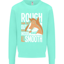 Rough Collie Inside All Smooth Funny Kids Sweatshirt Jumper Peppermint