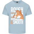 Rough Collie Inside All Smooth Funny Kids T-Shirt Childrens Light Blue