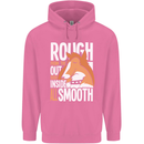 Rough Collie Inside All Smooth Funny Mens 80% Cotton Hoodie Azelea