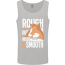 Rough Collie Inside All Smooth Funny Mens Vest Tank Top Sports Grey