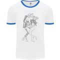 Love Is Scuba Diving Funny Diver Dive Mens White Ringer T-Shirt White/Royal Blue