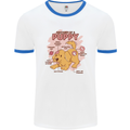 Anatomy of a Puppy Dog Mens White Ringer T-Shirt White/Royal Blue