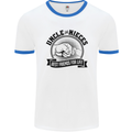 Uncle & Nieces Best Friends Uncle's Day Mens White Ringer T-Shirt White/Royal Blue