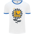 I Love Me Self Loving Confident Funny Quote Mens White Ringer T-Shirt White/Royal Blue