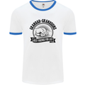 Grandad & Grandsons Grandparent's Day Mens White Ringer T-Shirt White/Royal Blue