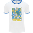 Pharmacist Chemist Design Mens Ringer T-Shirt White/Royal Blue