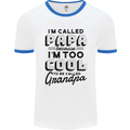 Grandparents Day Im Called Papa Mens Ringer T-Shirt White/Royal Blue