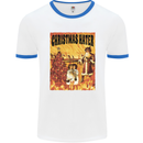 Christmas Hater Bah Humbug Mens Ringer T-Shirt White/Royal Blue