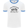 Wife Funny Motorbike Biker Motorcycle Mens White Ringer T-Shirt White/Royal Blue