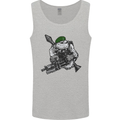 Royal Marine Bulldog Commando Soldier Mens Vest Tank Top Sports Grey