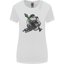 Royal Marine Bulldog Commando Soldier Womens Wider Cut T-Shirt White