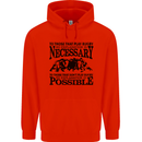 Rugby No Explanation Is Necessary Childrens Kids Hoodie Bright Red