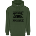 Rugby No Explanation Is Necessary Childrens Kids Hoodie Forest Green