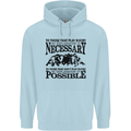 Rugby No Explanation Is Necessary Childrens Kids Hoodie Light Blue