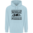 Rugby No Explanation Is Necessary Childrens Kids Hoodie Light Blue