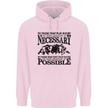 Rugby No Explanation Is Necessary Childrens Kids Hoodie Light Pink