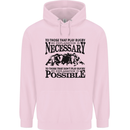 Rugby No Explanation Is Necessary Childrens Kids Hoodie Light Pink