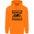 Rugby No Explanation Is Necessary Childrens Kids Hoodie Orange