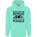 Rugby No Explanation Is Necessary Childrens Kids Hoodie Peppermint