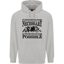Rugby No Explanation Is Necessary Childrens Kids Hoodie Sports Grey