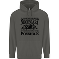 Rugby No Explanation Is Necessary Childrens Kids Hoodie Storm Grey
