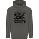 Rugby No Explanation Is Necessary Childrens Kids Hoodie Storm Grey