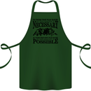 Rugby No Explanation Is Necessary Cotton Apron 100% Organic Forest Green