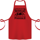 Rugby No Explanation Is Necessary Cotton Apron 100% Organic Red