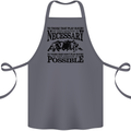Rugby No Explanation Is Necessary Cotton Apron 100% Organic Steel