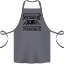 Rugby No Explanation Is Necessary Cotton Apron 100% Organic Steel