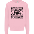 Rugby No Explanation Is Necessary Kids Sweatshirt Jumper Light Pink