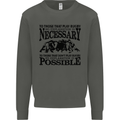 Rugby No Explanation Is Necessary Kids Sweatshirt Jumper Storm Grey