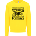 Rugby No Explanation Is Necessary Kids Sweatshirt Jumper Yellow