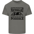 Rugby No Explanation Is Necessary Kids T-Shirt Childrens Charcoal