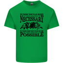 Rugby No Explanation Is Necessary Kids T-Shirt Childrens Irish Green