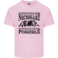 Rugby No Explanation Is Necessary Kids T-Shirt Childrens Light Pink