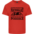 Rugby No Explanation Is Necessary Kids T-Shirt Childrens Red
