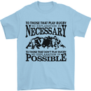 Rugby No Explanation Is Necessary Mens T-Shirt Cotton Gildan Light Blue