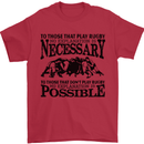 Rugby No Explanation Is Necessary Mens T-Shirt Cotton Gildan Red
